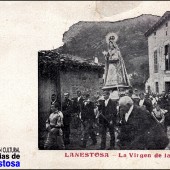 08-Lanestosa - Postal - Procesion de las Nieves, principios del s.XX